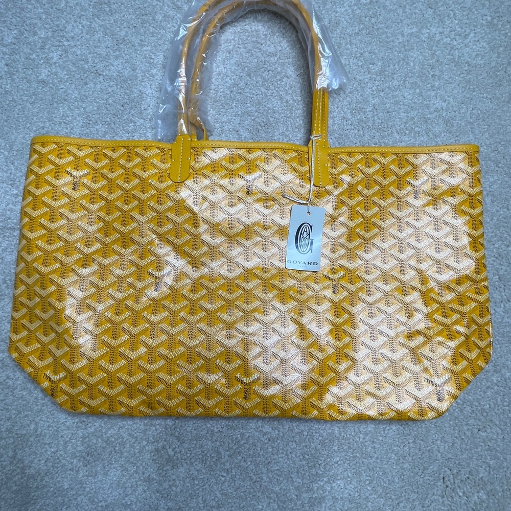 New Goyard PM Saint Louis Yellow Classic Tote -